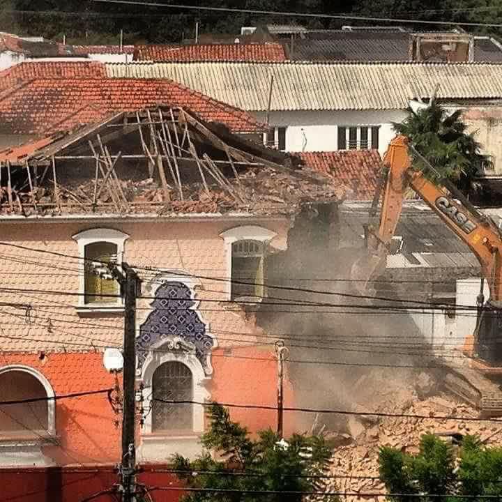 Prefeitura vai atuar autores da demolição do casarão de Petrópolis
