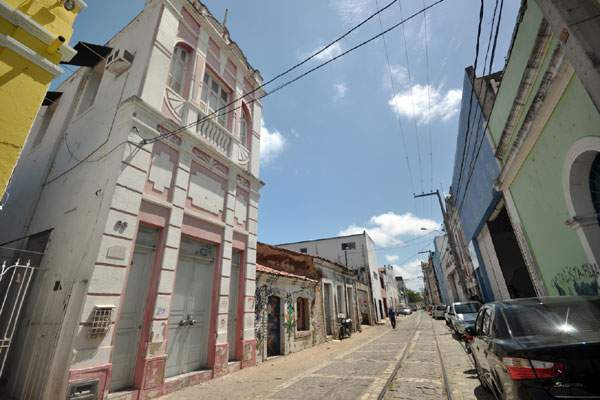 Esta foi a casa da Rua Chile onde morou o poeta Ferreira Itajubá