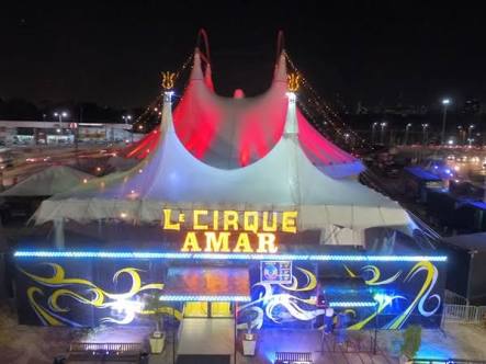 Le Cirque Amar vai fazer última apresentação em Natal no dia 1º de maio