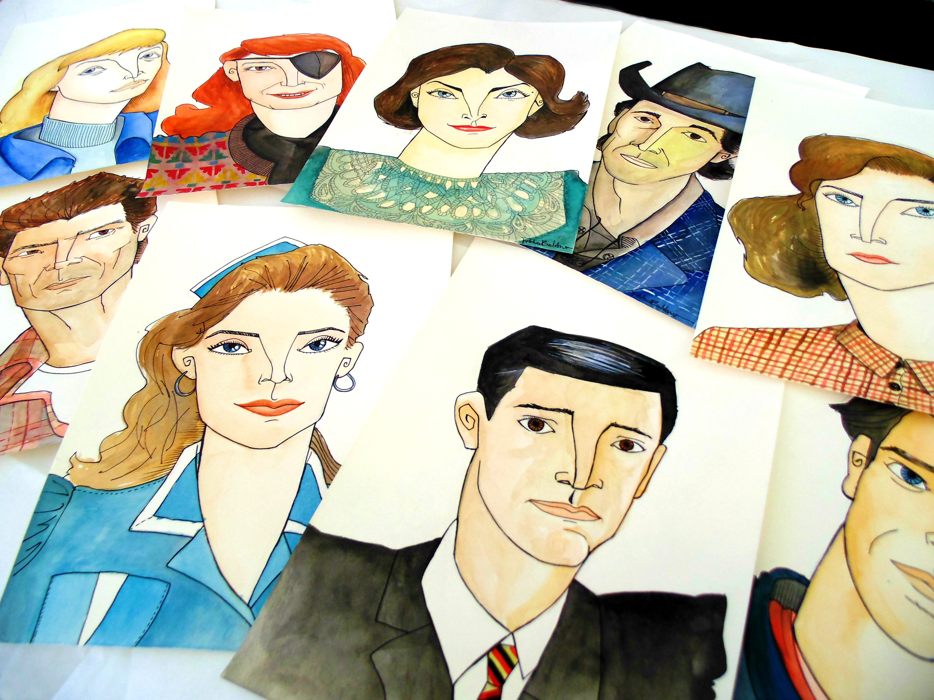 Artista potiguar faz desenhos em homenagem a série Twin Peaks