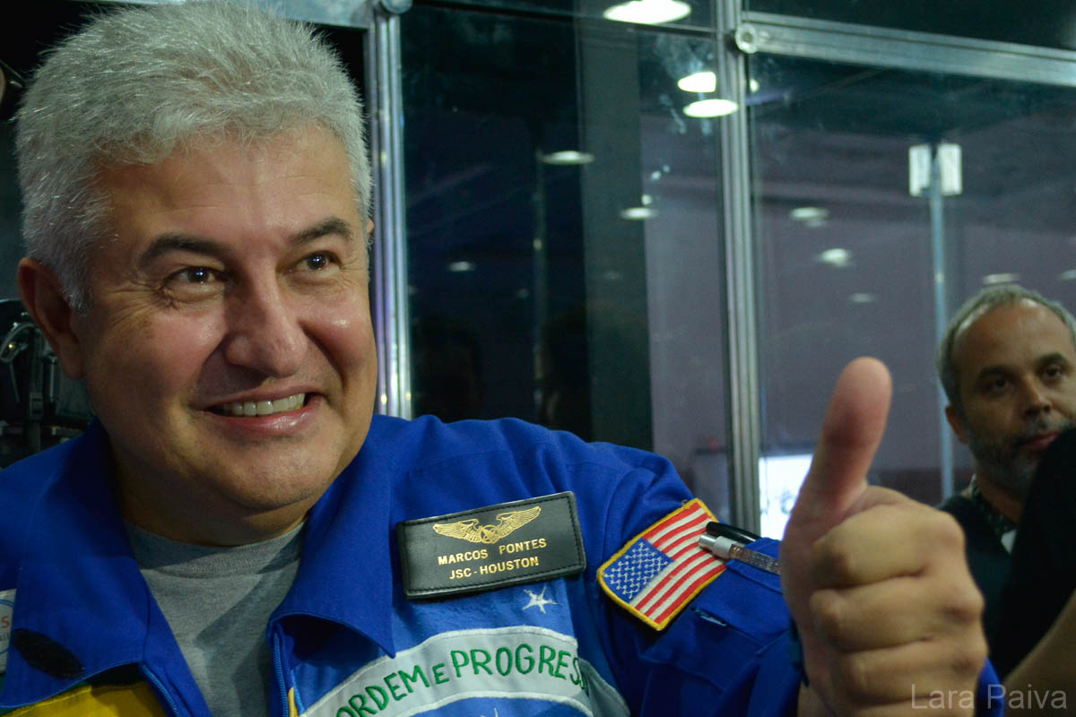 “Não podemos nos acomodar”, disse Marcos Pontes, primeiro astronauta brasileiro