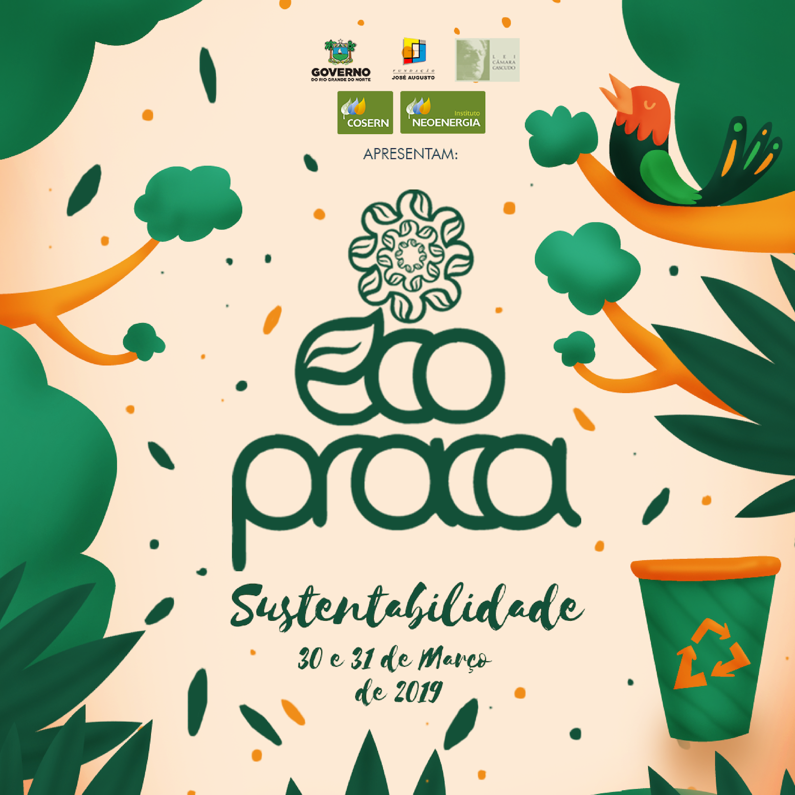 Na Praça do Floca, Eco Praça promoverá evento voltado para sustentabilidade