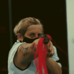 Pequena flor de ameixa