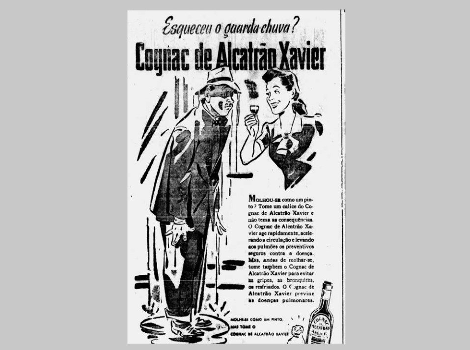 anúncios de remédio Natal anos 40