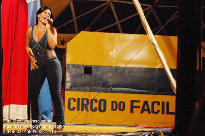 Você sabia que Gretchen já se apresentou no Circo do Facilita?