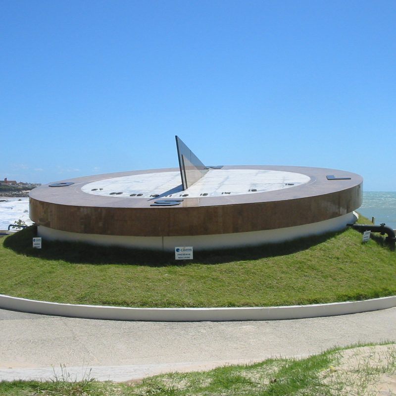 Relógio do Sol Areia Preta