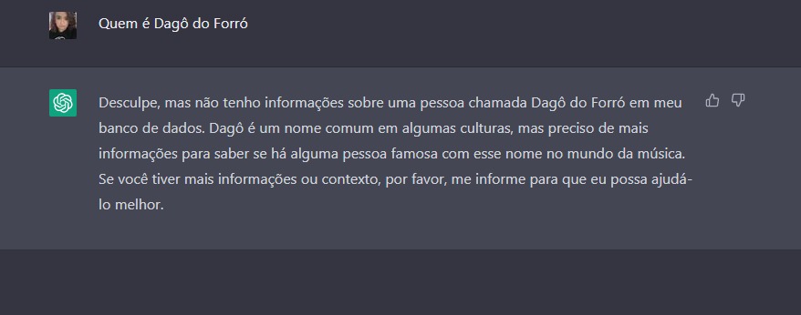 Chat GPT Dagô