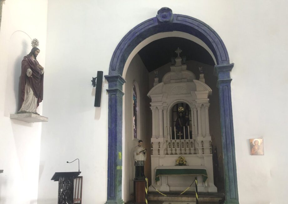 Parte da Igreja Matriz de Nossa Senhora da Apresentação (Fotos: Lara Paiva)