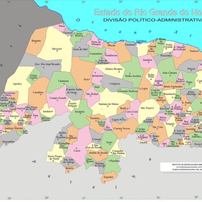 novos municípios RN
