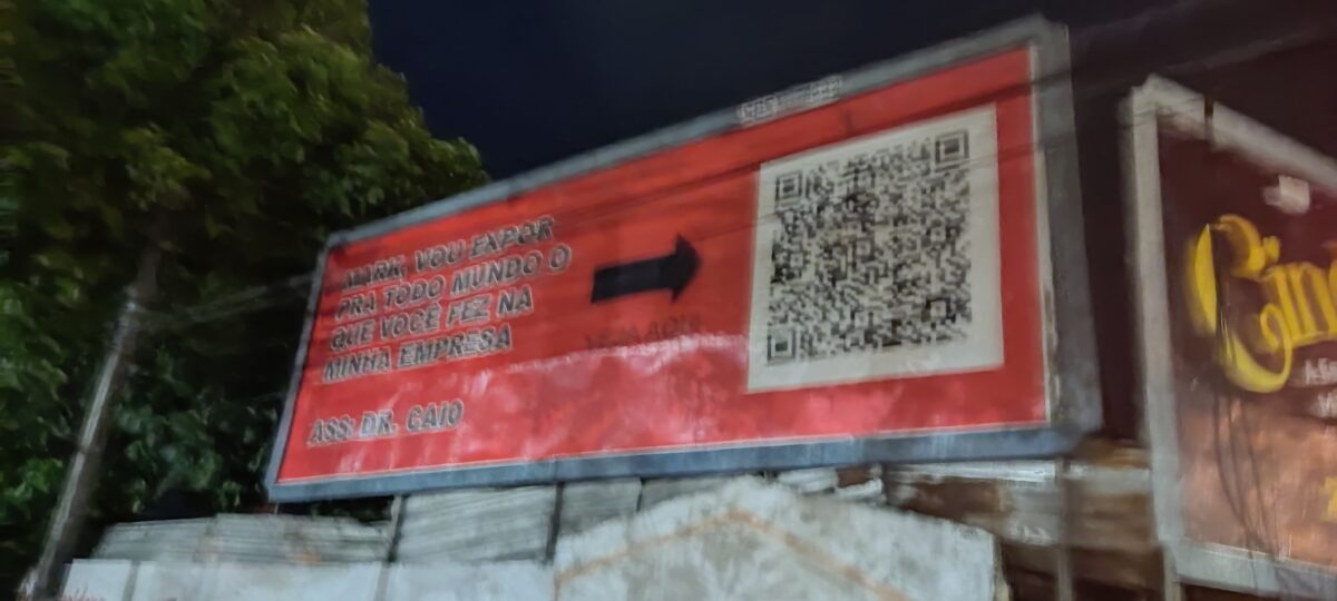 Outdoor QR Code