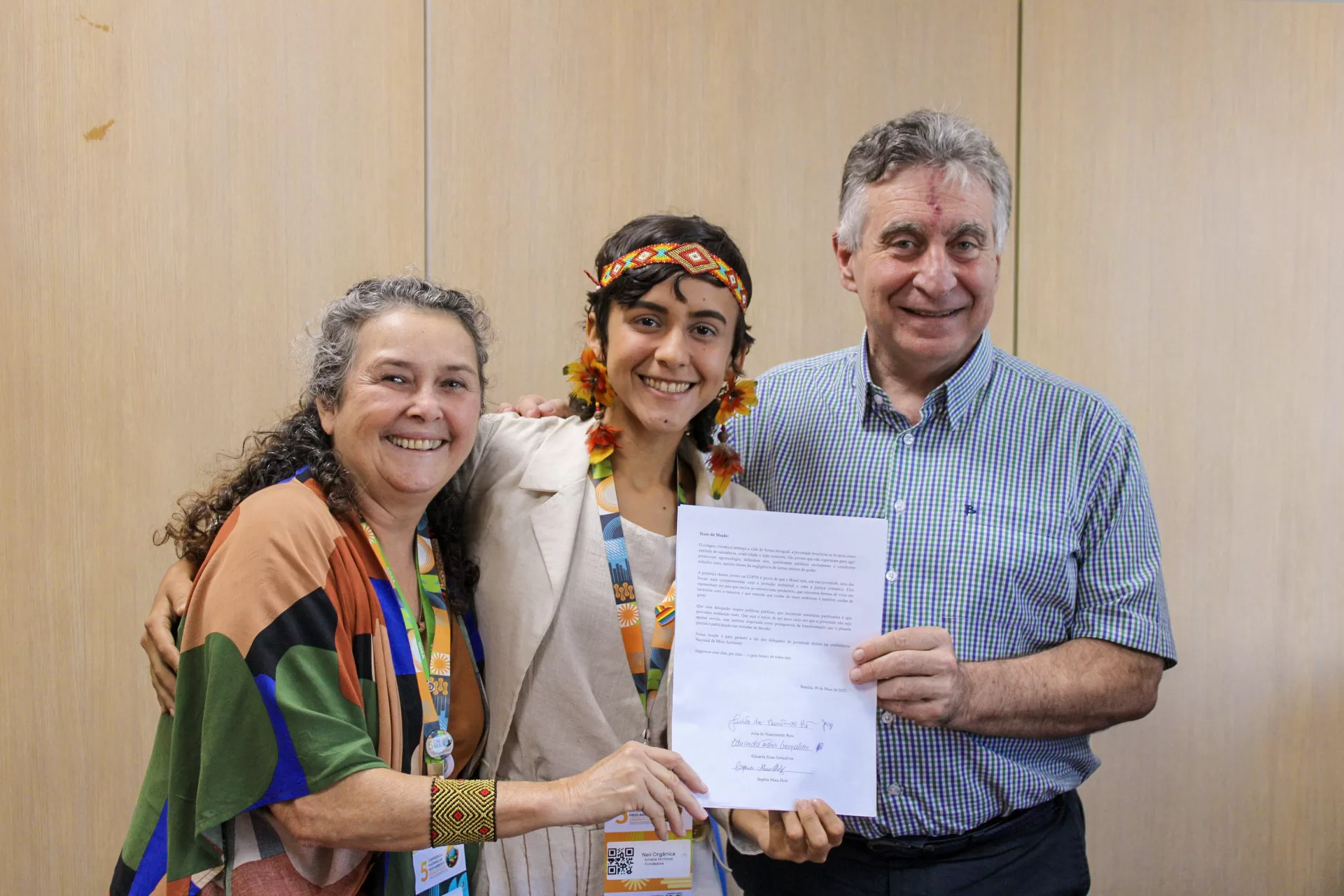 Jovem potiguar representou o RN na 5ª Conferência de Meio Ambiente em Brasília