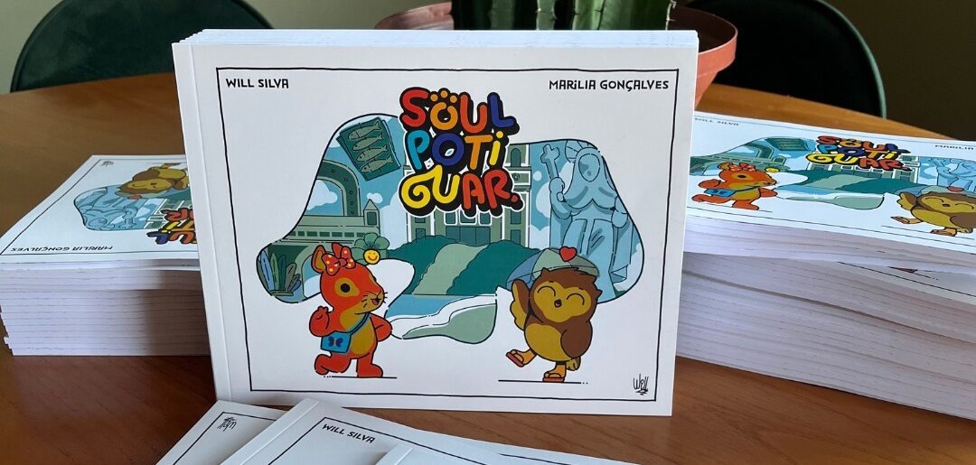 E tem livro de colorir chegando na Feira de Quadrinhos da Pinacoteca